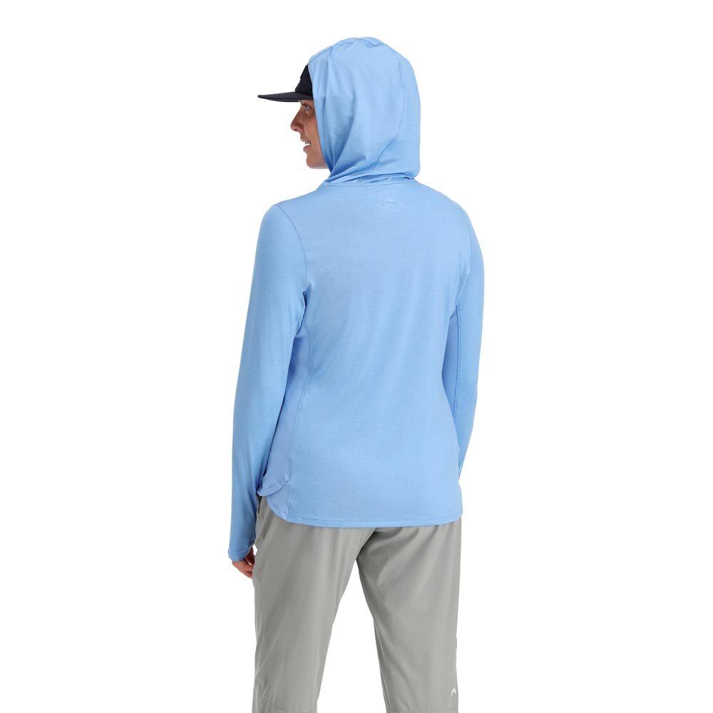 Simms SolarFlex Hoody Women's in Cornflower Heather